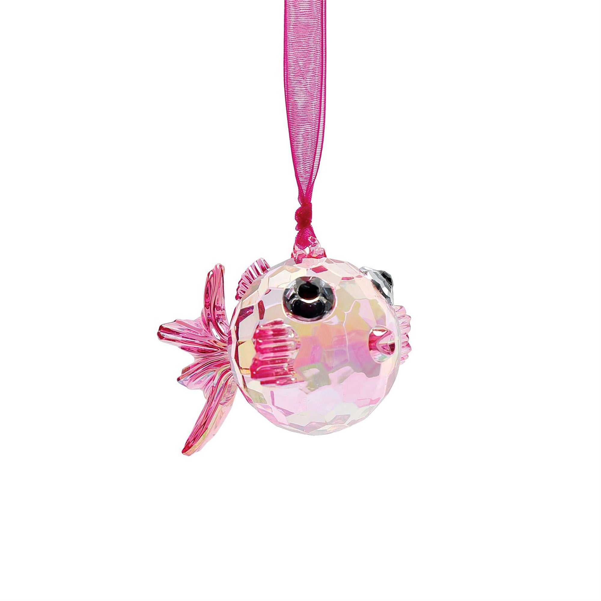 RJ Legend Puff Fish Ornaments, Acrylic Fish Decor, 3 Assorted