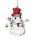 RJ Legend Snowman Christmas Ornament, Christmas Decorations, Christmas Tree Decor, Acrylic Snowmen Decor