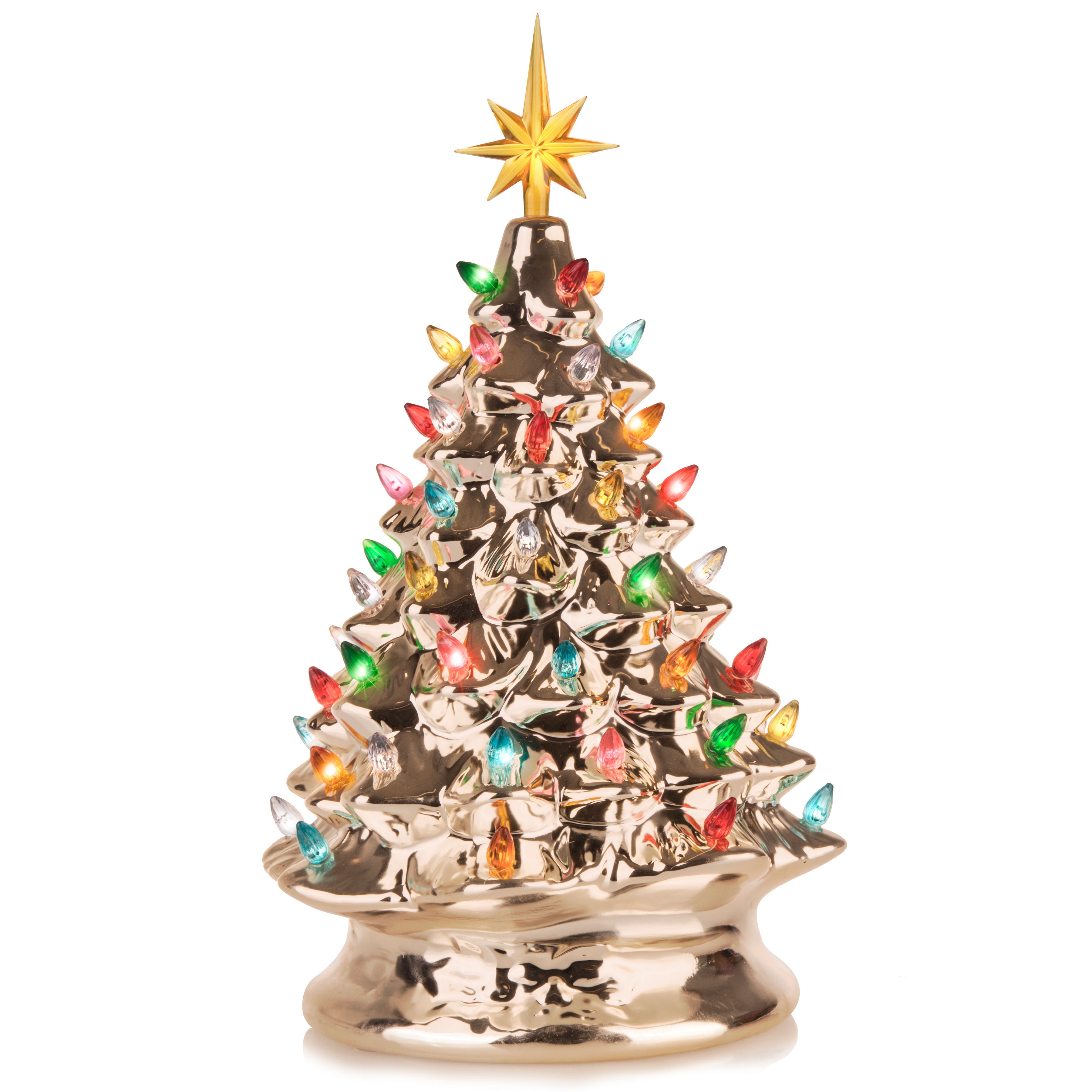 RJ-CER-CMG-L RJ Legend Christmas Mini Ceramic Tree