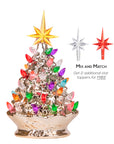 RJ-CER-CMG-S RJ Legend Christmas Mini Ceramic Tree